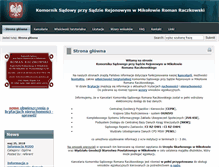Tablet Screenshot of komornik-sadowy.pl